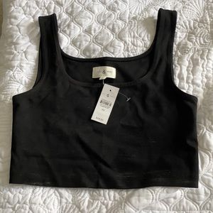 Lou & Grey Crop Top Shirt (NWT)